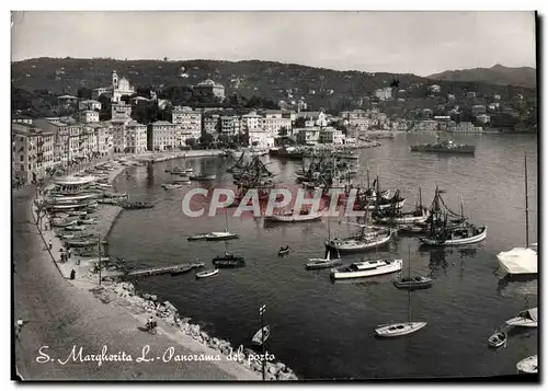 Cartes postales moderne S Margherita L Panorama Del Porto