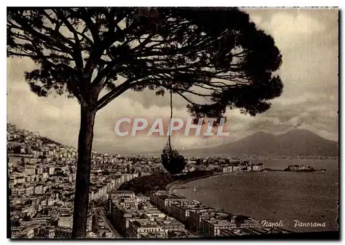 Cartes postales moderne Napoli Panorama Volcan