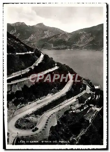 Cartes postales moderne Lago Di Garda Strada Del Ponale