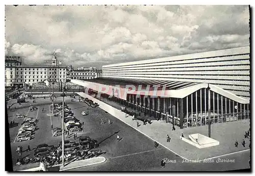 Cartes postales moderne Roma Terminus station square