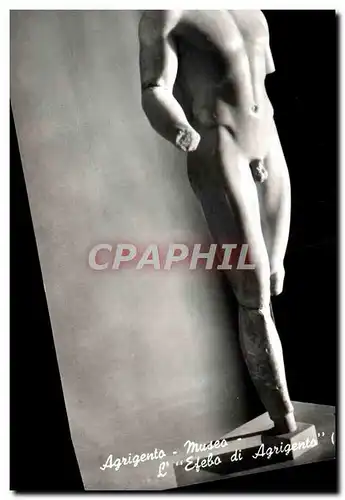 Cartes postales moderne Agrigento Museo Efebo di Agrigento