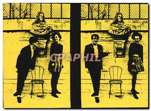 Carton d'invitation Michel Saloff Galerie l'Oeil du Diaph Place Jean Jay Paris 14eme