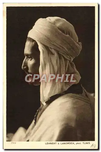 Cartes postales Homme Tunisie