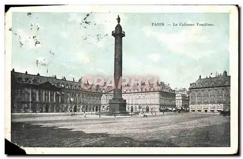 Cartes postales Paris La Colonne Vendome