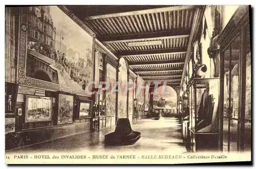 Ansichtskarte AK Paris Hotel de Invalides Musee de l&#39Armee Salle Bugeaud Collections Detaille