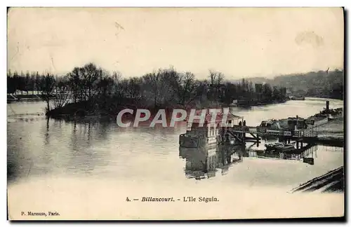 Cartes postales Billancourt L&#39Ile Seguin