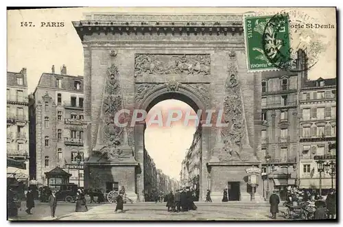 Cartes postales Paris Porte St Denis