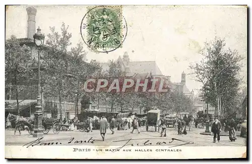 Cartes postales Paris Un Matin aux Halles Centrales