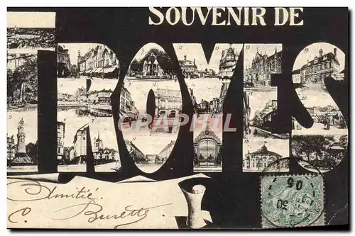 Cartes postales Souvenir De Troyes