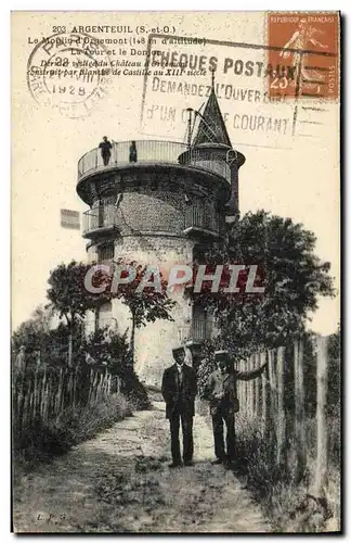 Cartes postales Argenteuil Le Moolin d&#39Orgemont La Tour et le Donjon