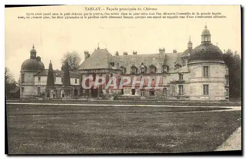 Ansichtskarte AK Tanlay Facade Principale Du Chateau