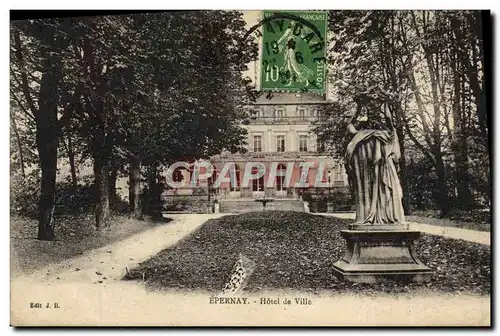 Cartes postales Epernay Hotel De Ville