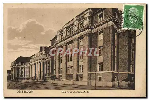 Cartes postales Dusseldorf Das Neue Justizgebaude