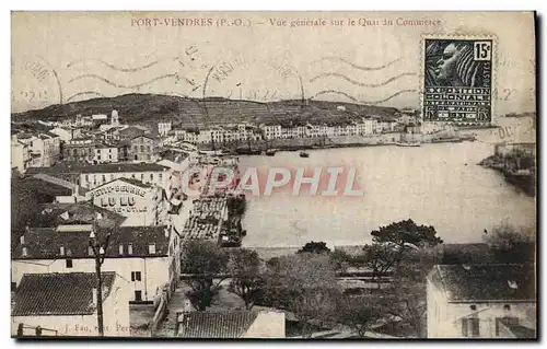 Cartes postales Port Venders Vue Generale sur le Quai au commerce