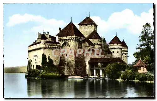 Cartes postales moderne Lac Leman Chateau de Chillon