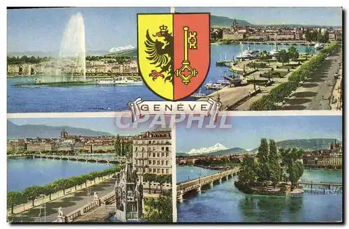 Cartes postales moderne Geneve