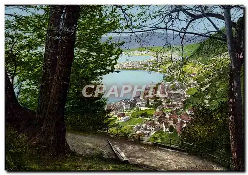 Cartes postales moderne montreux