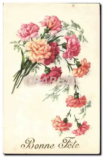 Cartes postales Bonne Fete Fleurs