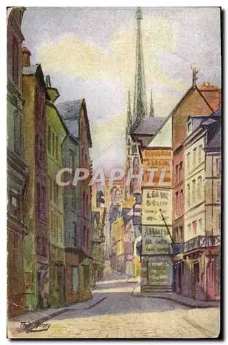 Cartes postales Rouen Rue du Bac