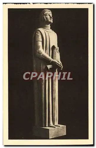Cartes postales Ossuaire de Douamont Militaria Statue de Jeanne d'Arc
