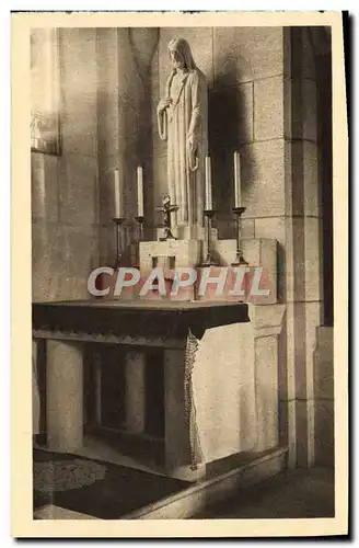 Ansichtskarte AK Ossuaire de Douamont Militaria Chapelle catholique Autel lateral