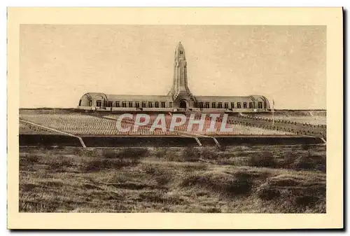 Cartes postales L'Ossuaire de Douamont Militaria et le cimetiere national