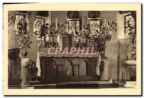 Cartes postales Ossuaire et Phare de Douaumont Chapelle Catholique Chapelle catholique Militaria
