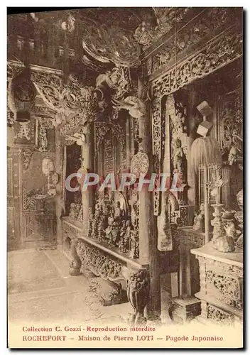 Cartes postales Rochefort Maison de Pierre Loti Pagode Japonaise