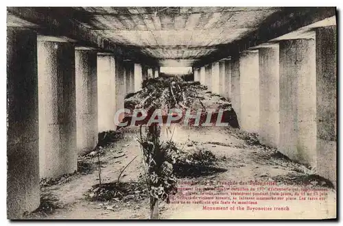 Cartes postales Verdun Monument de la tranchee des baionnettes Militaria