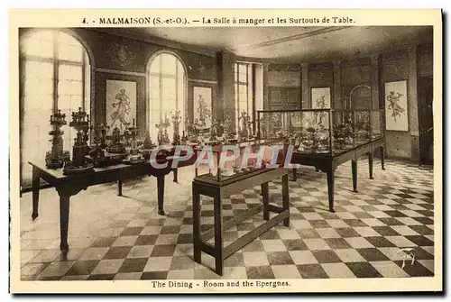 Cartes postales Malmaison La Salle a Manger et les Surtouts de Table
