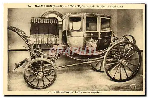 Ansichtskarte AK Malmaison L&#39Opale Carrosse de l&#39Imperatrice Josephine