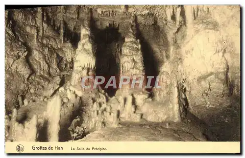 Ansichtskarte AK Grottes de Han La Salle du Precipice