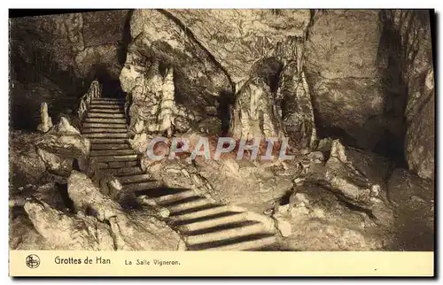 Cartes postales Grottes de Han La Salle Vigneron