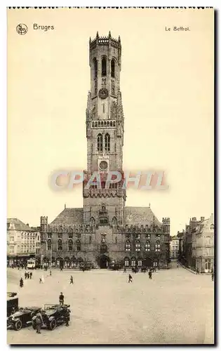 Cartes postales Bruges Le Beffroi