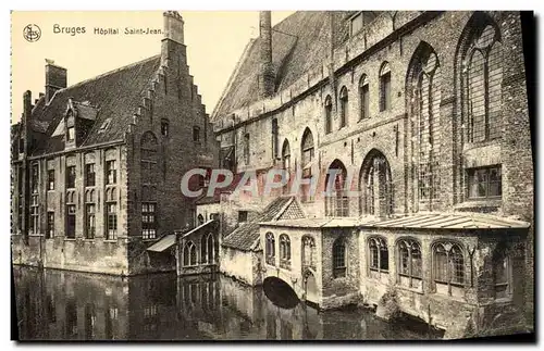 Ansichtskarte AK Bruges Hopital Saint Jean