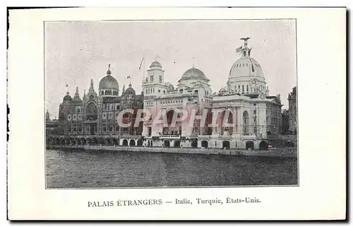 Ansichtskarte AK Paris Exposition de 1900 Palais Etrangers Italie Turquie Etats unis