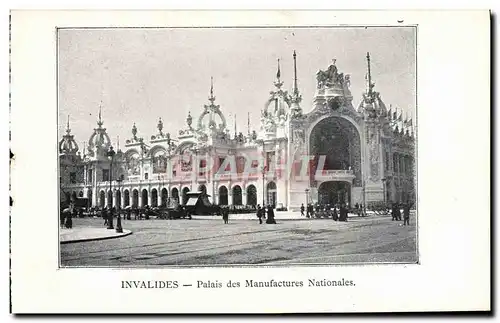 Ansichtskarte AK Paris Exposition de 1900 Invalides Palais Des Manufactures Nationales