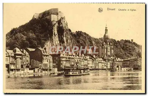 Cartes postales Dinant Citadelle Et Eglise