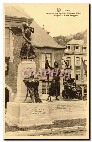 Ansichtskarte AK Dinant Monument Aux Morts De La Guerre 1914 1918 Militaria