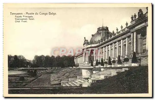 Cartes postales Tervueren Musee Du Congo Belge Facade Principale