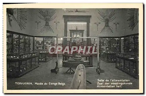 Cartes postales Tervueren Musee Du Congo Belge Groupe Salle De l&#39Alimentation
