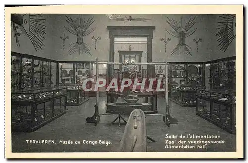 Cartes postales Tervueren Musee Du Congo Belge Groupe Salle De l'Alimentation