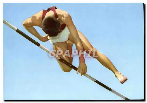 Ansichtskarte AK Clearing A New Height Sport en Chine China Saut en hauteur Athletisme