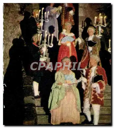 Cartes postales moderne Chateau Du Lude Son Lumiere Et Spectacle Sous Le Regne De Louis XV Lors D&#39Une Fastueuse Soire