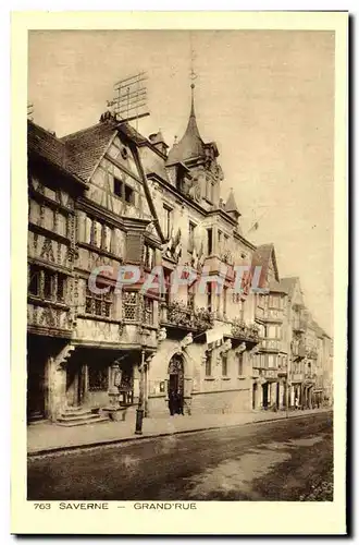 Cartes postales Saverne Grand&#39Rue