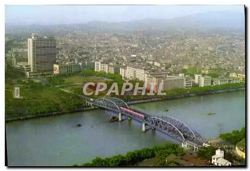 Cartes postales moderne Kwangchow Chine China Bird&#39s eye view