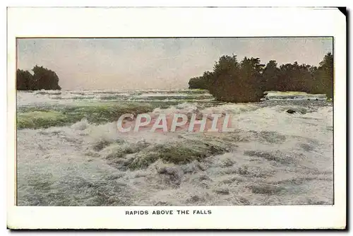 Ansichtskarte AK Rapids Above The Falls The gorge and Whirlpool rapids Niagara Falls