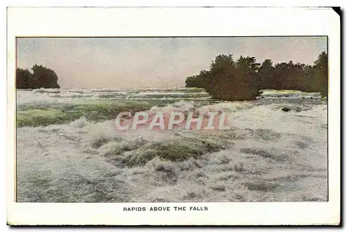 Cartes postales Rapids Above The Falls The gorge and Whirlpool rapids Niagara Falls