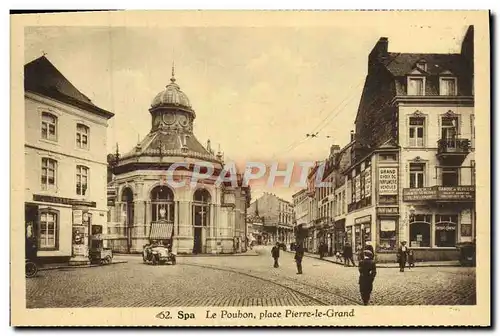 Cartes postales Spa Le Poubon Place Pierre Le Grand
