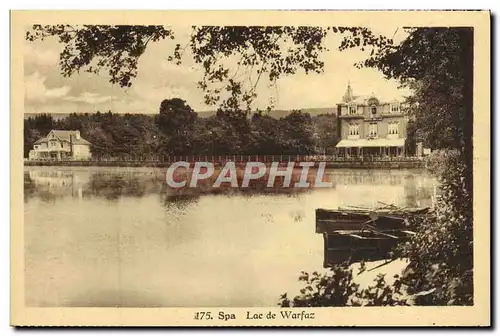 Cartes postales Spa Lac De Warfaz